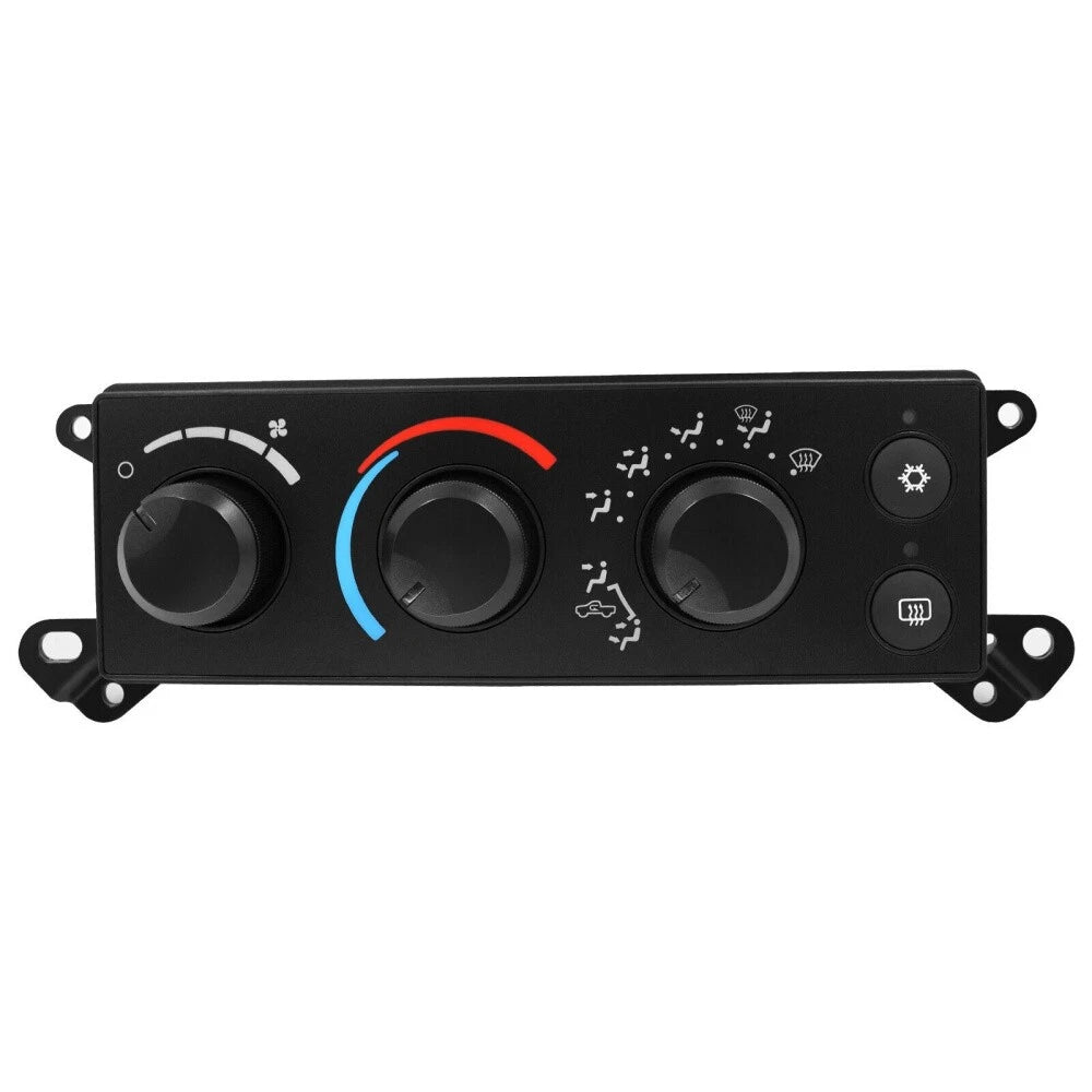 A/C Heater Control Panel for Dodge Ram 1500, 2500, Dakota (2008–2011) 55057079AB