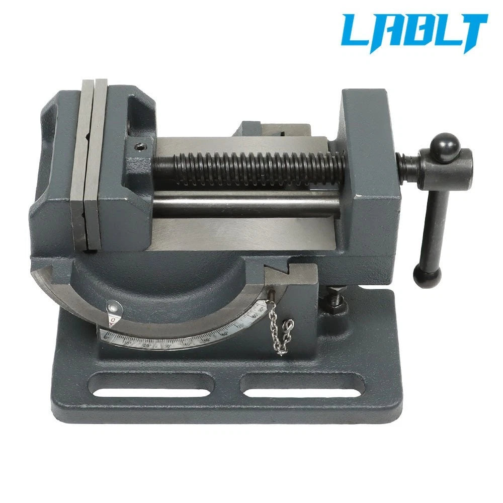 3.25 in. Industrial Strength Tilting Angle Vise for Benchtop & Drill Press