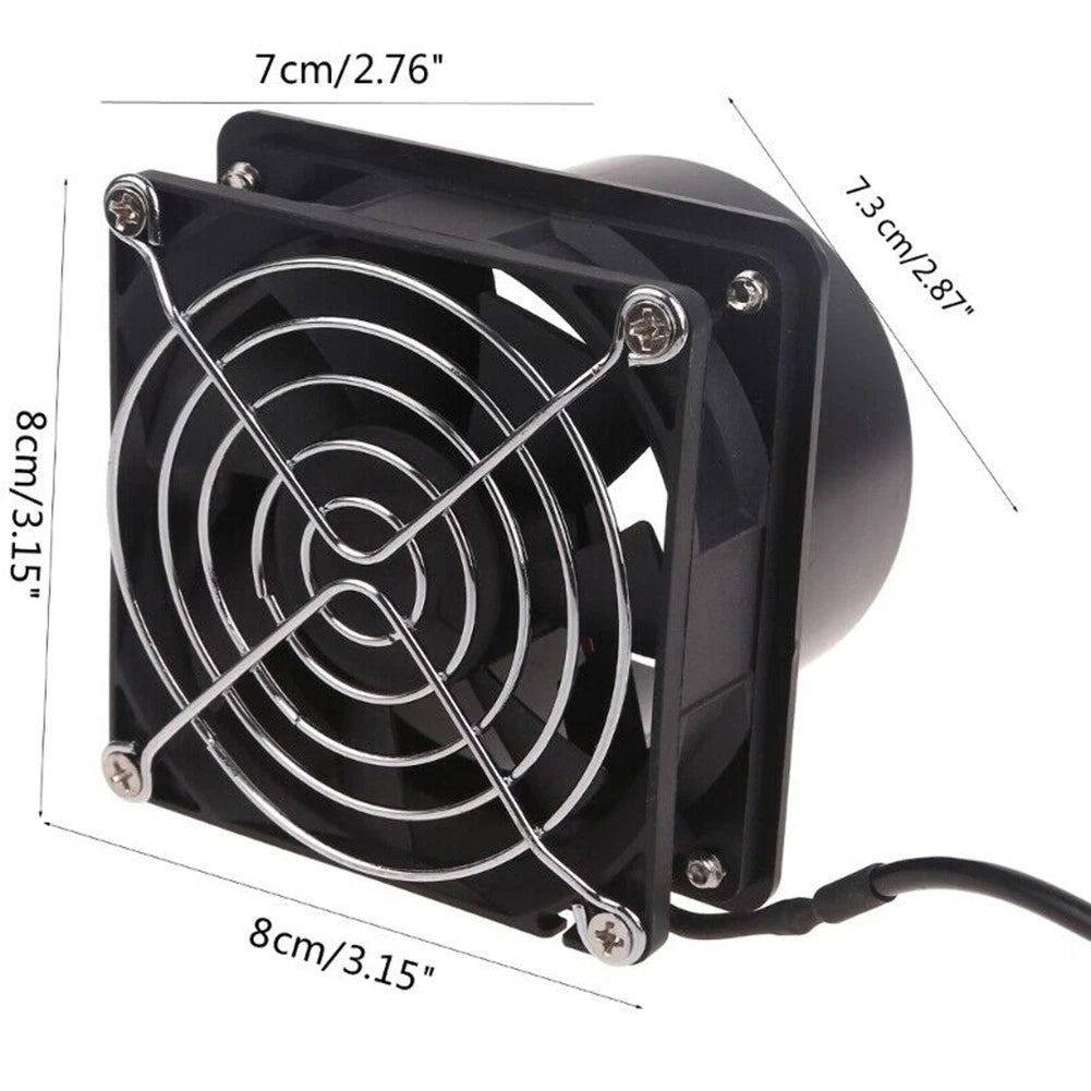 USB Adjustable Speed Smoke Absorber Fume Extractor Fan for Clean Workspace