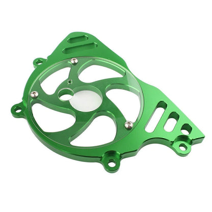 CNC Front Sprocket Chain Guard Cover for Kawasaki Z1000 (2010–2017) - Green