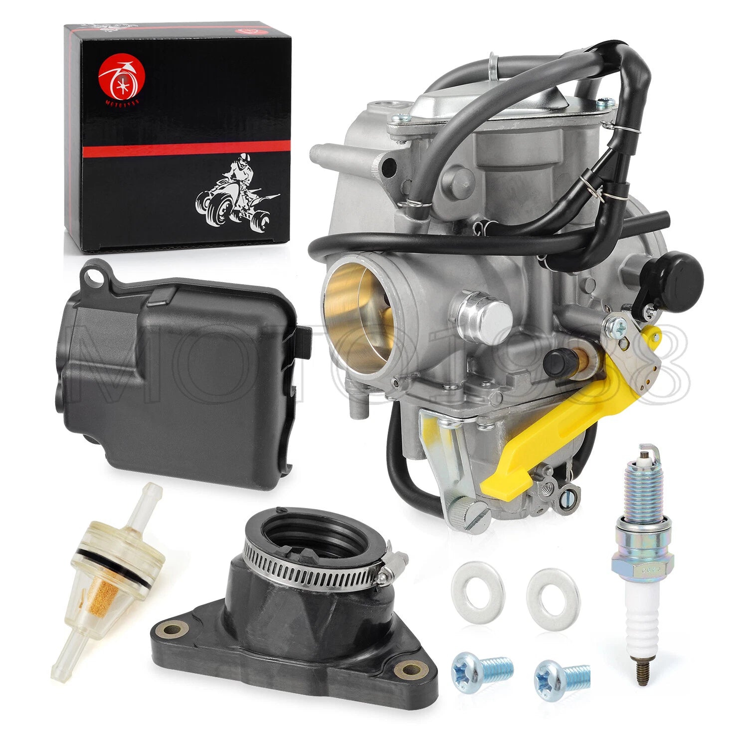 Carburetor & Intake Manifold Boot for Honda TRX400EX TRX400X (1999–2014)