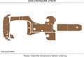 EVA Teak Flooring Pads for Crownline 275CR (2005)