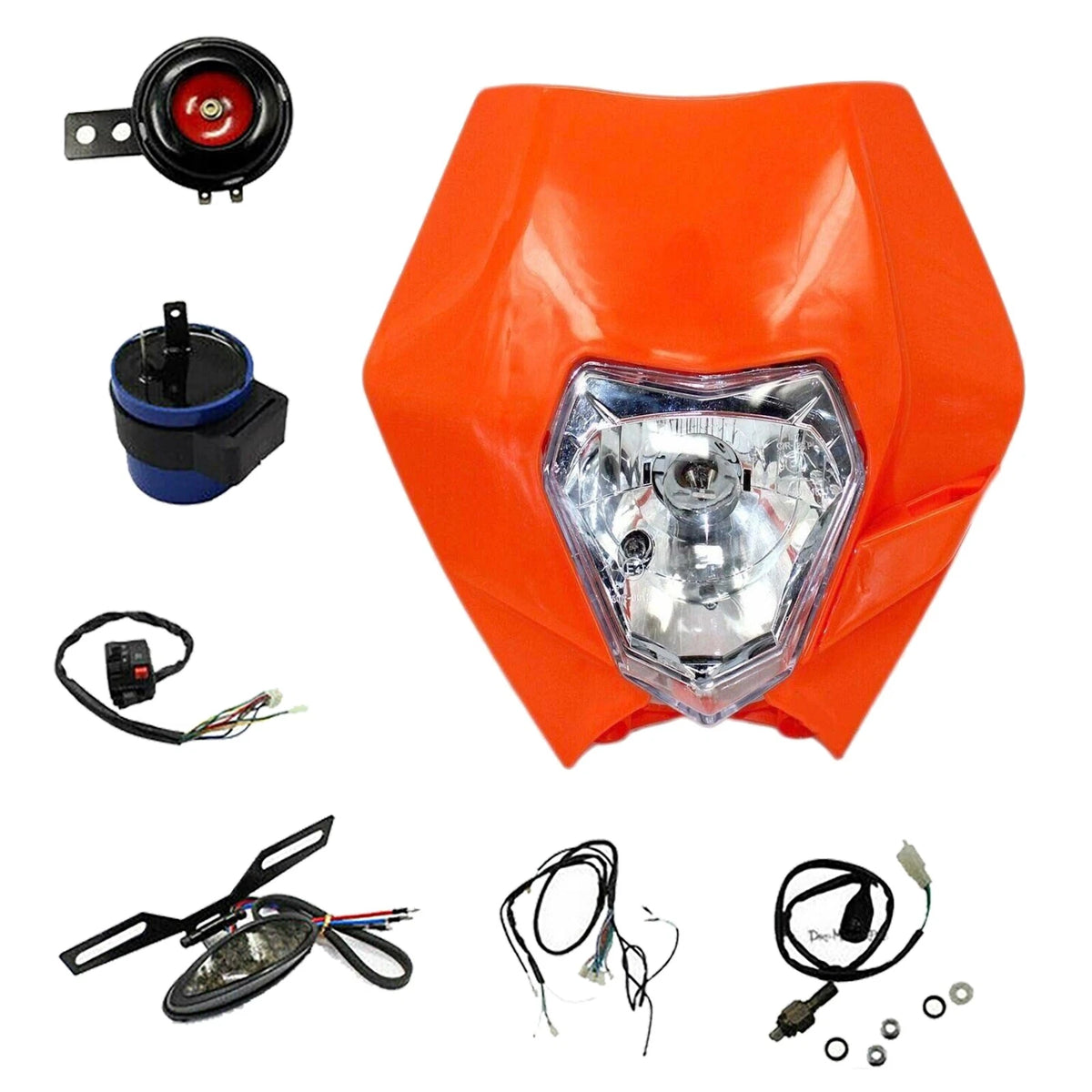 Head/Tail Light Wiring Harness for KTM 500 450 350 300 EXC (2017–2023)