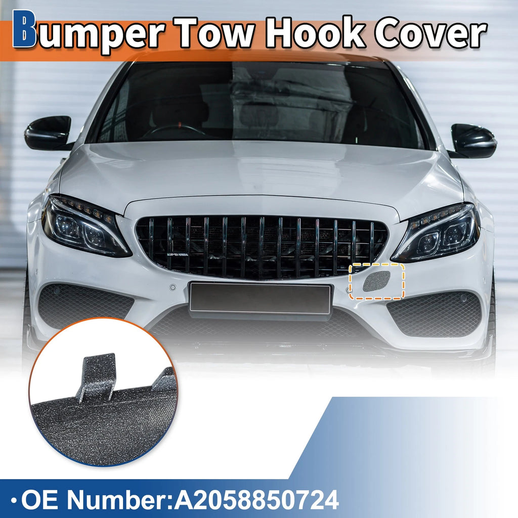 Front Tow Hook Cover Replacement for Mercedes-Benz A205 (2015–2020)