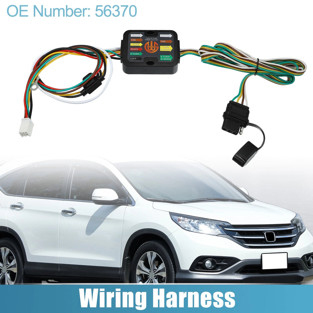 Trailer Wiring Harness 4-Pin Replacement Set for Honda CR-V (2017–2022)