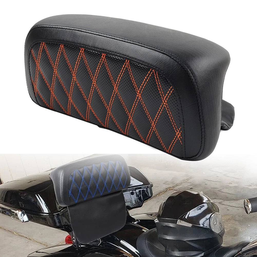 Rear Pack Trunk Backrest Pad for Harley Electra Glide, Road King