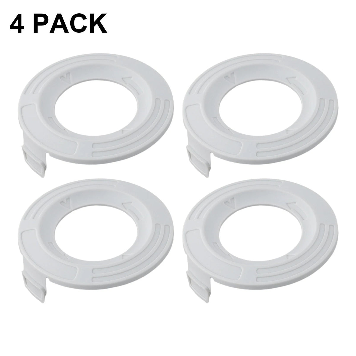 Set of 4 Trimmer Spool Caps for Various Applications
