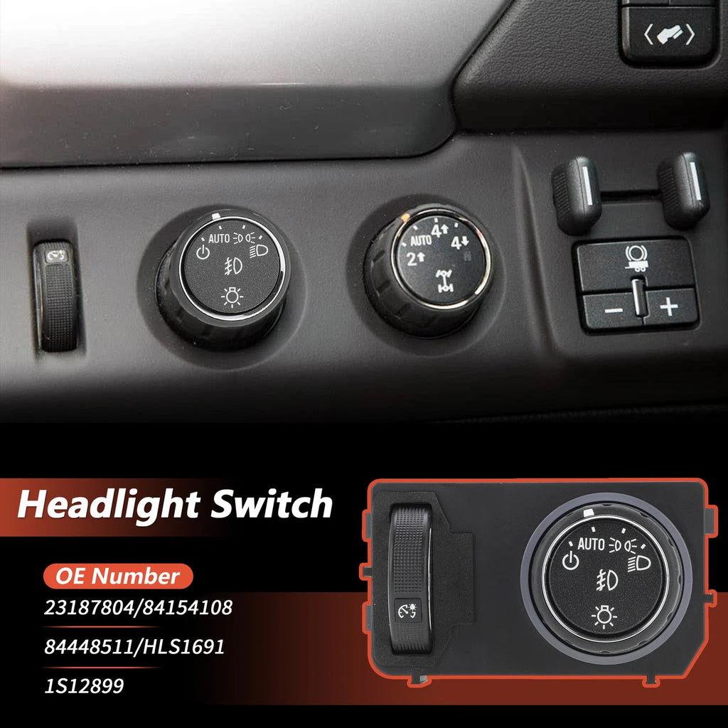 Headlight Dimmer Switch Replacement for GMC Yukon (1992–2019)