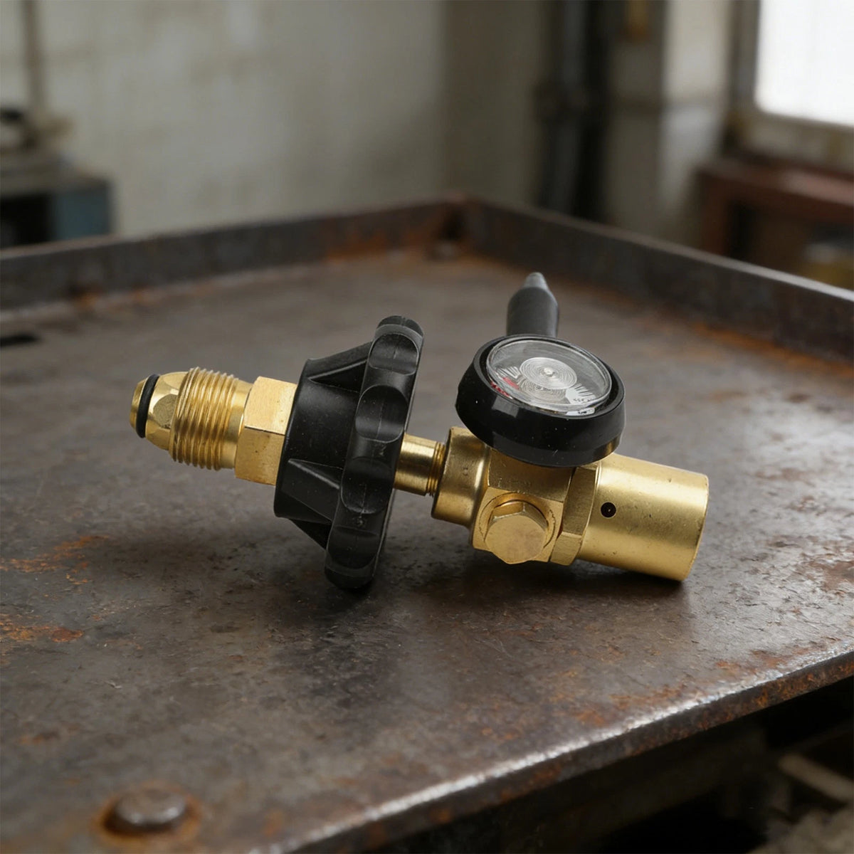CGA580 Valve Helium Regulator for (1-10 Bar, 20 M³h Flow Rate)