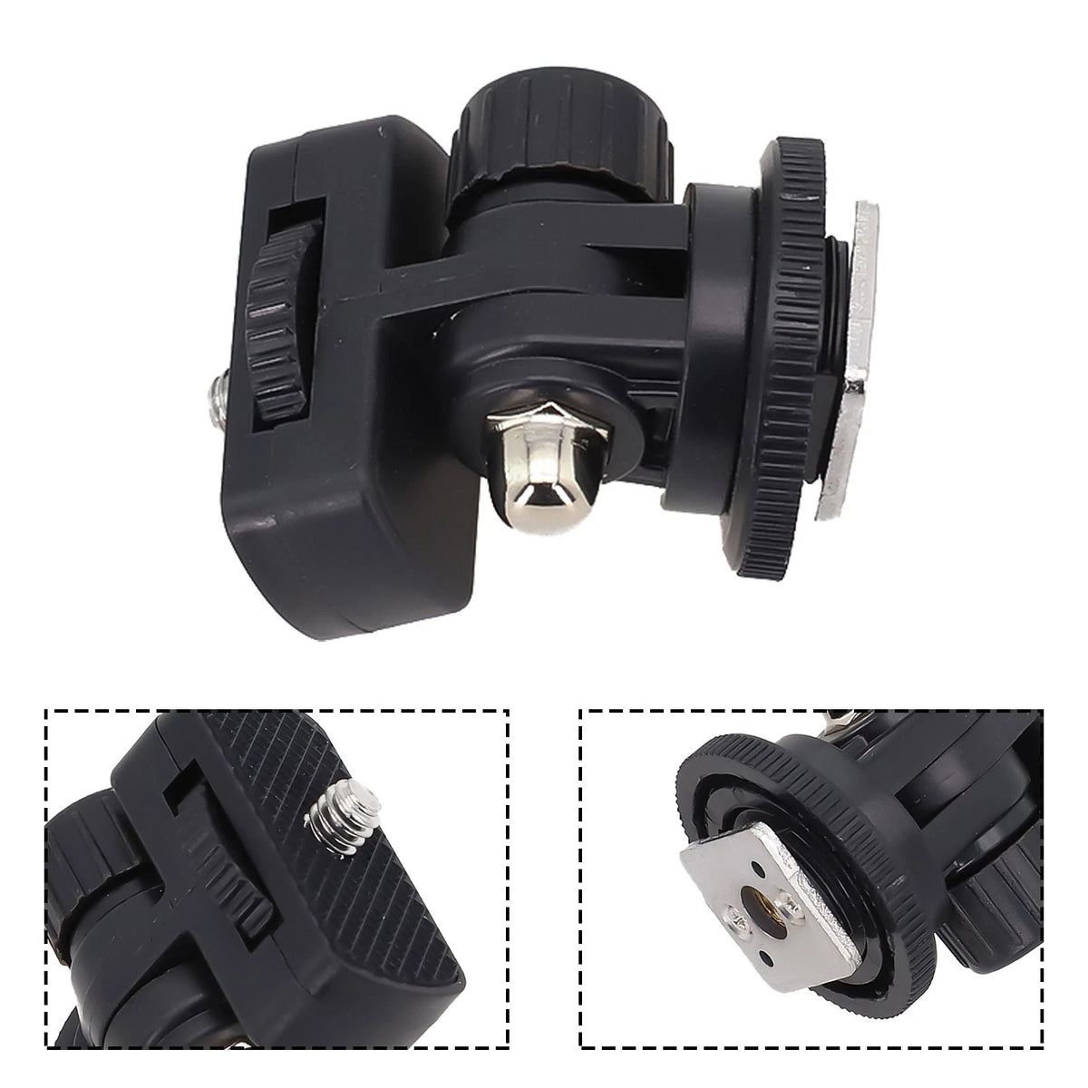 Cold Shoe Adapter Mount for Universal Accessories