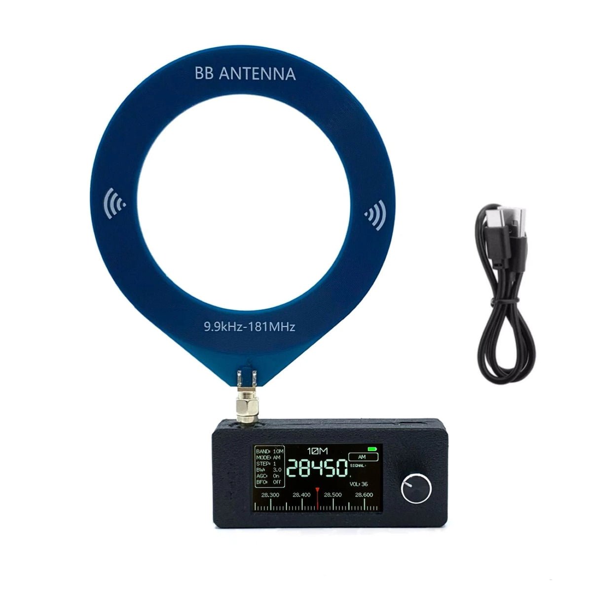 SI4732 Mini Radio for Portable Use (1.9 Inch IPS Screen)