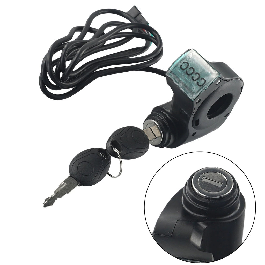 Electric Scooter Ignition Lock for High Performance Models