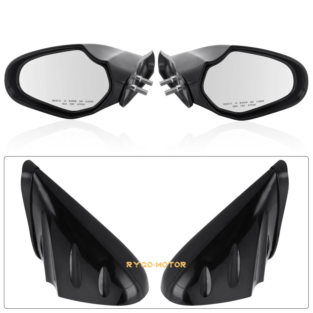 Pair Side Mirrors for Yamaha WaveRunner VX 1100 VXR VXS (1996–2019) F2N-U596B-00-00