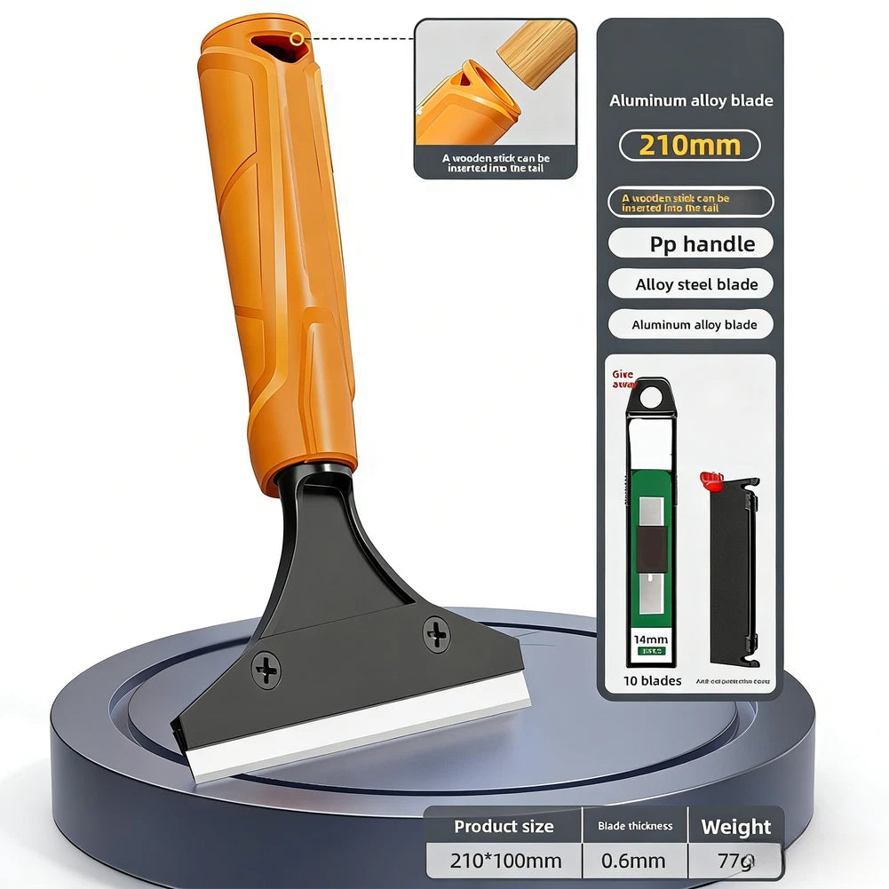 Aluminum Plaster Scraper for Ergonomic Renovation Tool