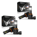 4X 9005 9006 LED Headlight Kit for Nighteye (40000LM)