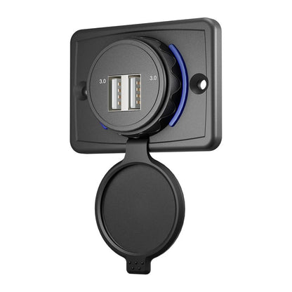 Dual USB Car Charger Port for ATV UTV Campers Motorcycles