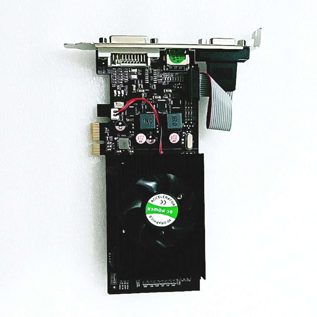 GT210 PCIe X1 1GB Video Card GPU for PCIE X4/X8/X16 (Compatible Models)