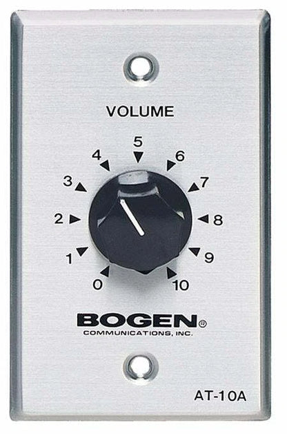 Bogen AT10A 10 Watt Attenuator for Single Gang