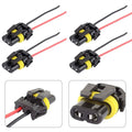 Headlight Fog Lights Connector Wire Harness Socket for