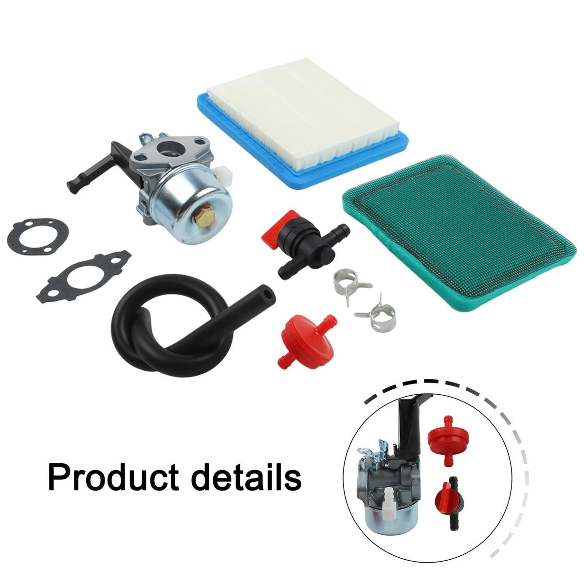Carburetor Tuning Kit for Tiller Models 696065 697422