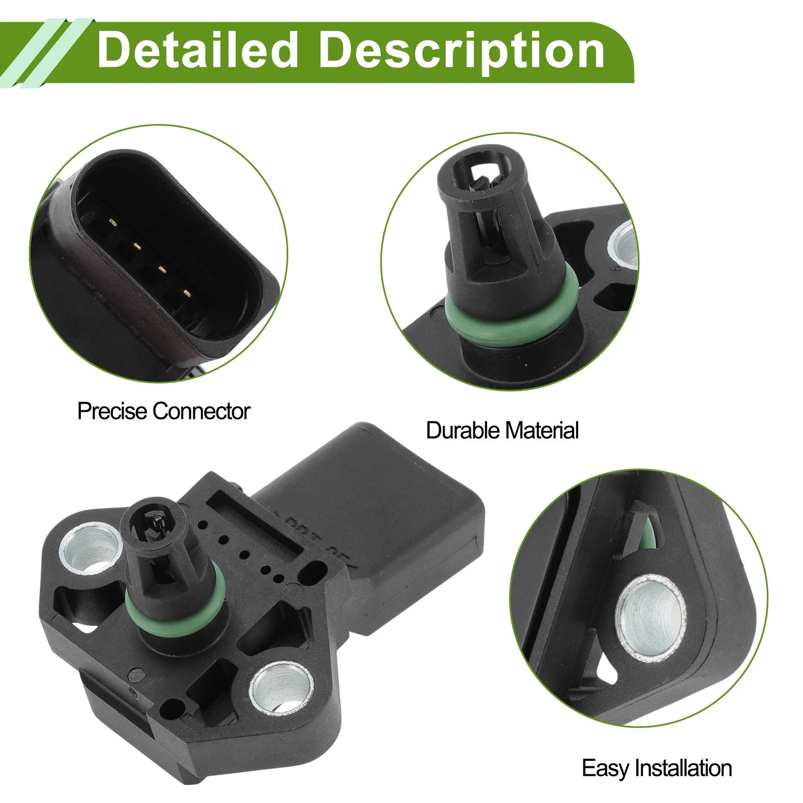 Manifold Absolute Pressure Sensor for Volkswagen Jetta TDI (2010–2012)
