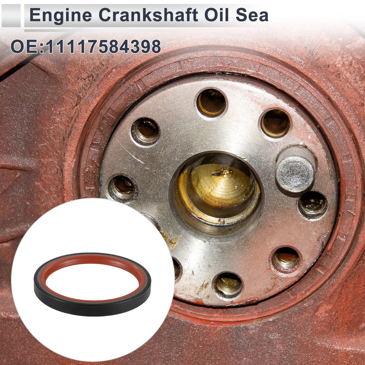 Crankshaft Oil Seal Rear Replacement for BMW 120i 2007-2010 Z4 X3 X5