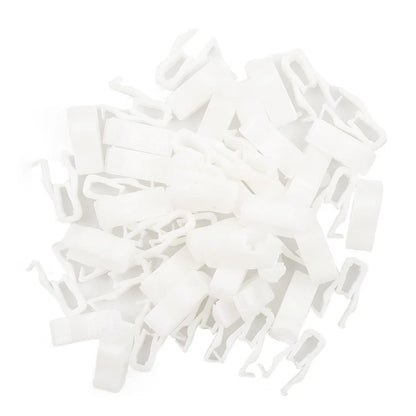 50Pcs Dashboard Rivet Retainer Clip for Car Instrument Panel (6mm Hole)