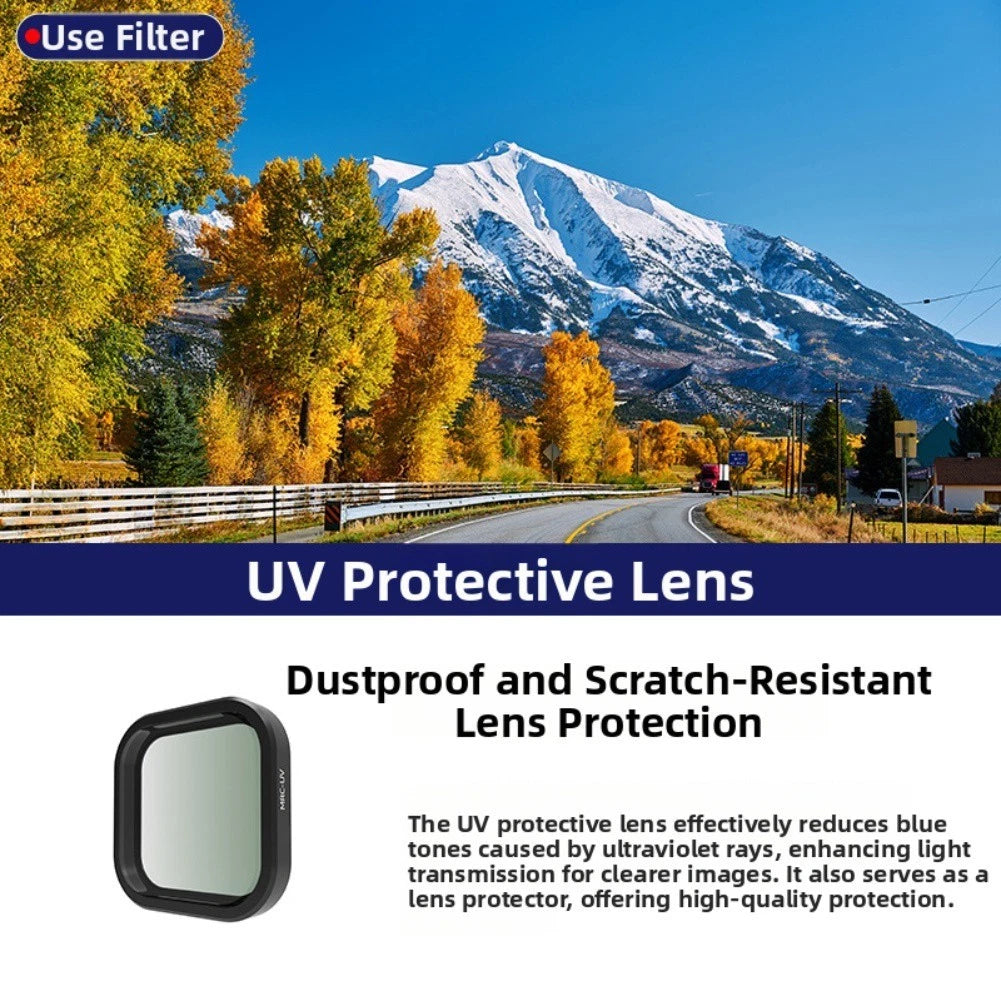 Filter Set for Iit Camera ND CPL UV Lens Filters