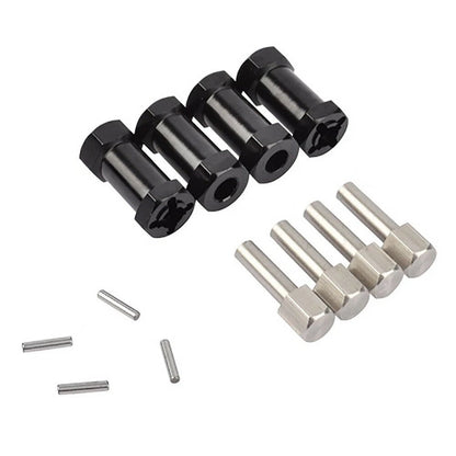 Alloy Wheel Hub Hex 12mm Extension Adapter for SCX10 RC4WD D90 (1/10)