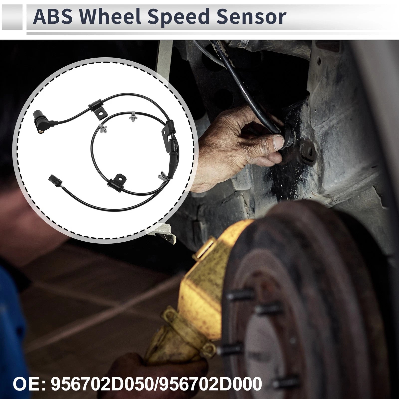 ABS Wheel Speed Sensor Replacement for Hyundai Elantra (2013–2018)