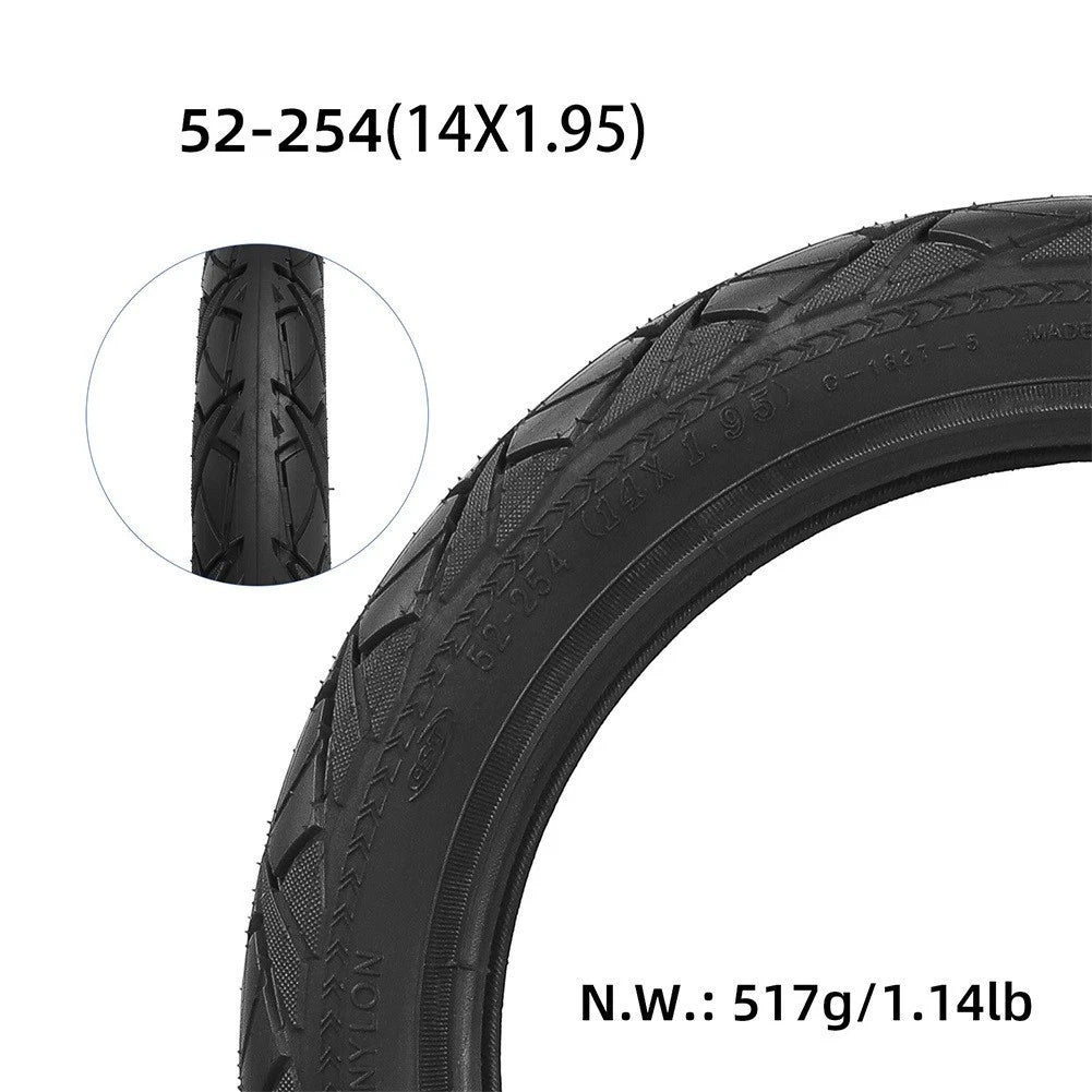 14-Inch Outer Tire for Bicycle (No Specific Years)