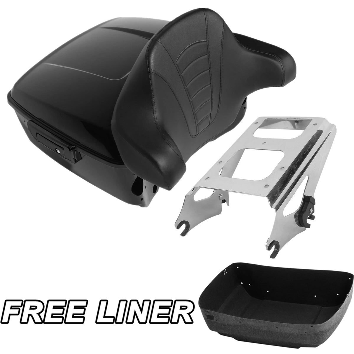 Trunk Pad Mount Rack for Harley Electra Glide, Street Glide, Road Glide (2009–2013)