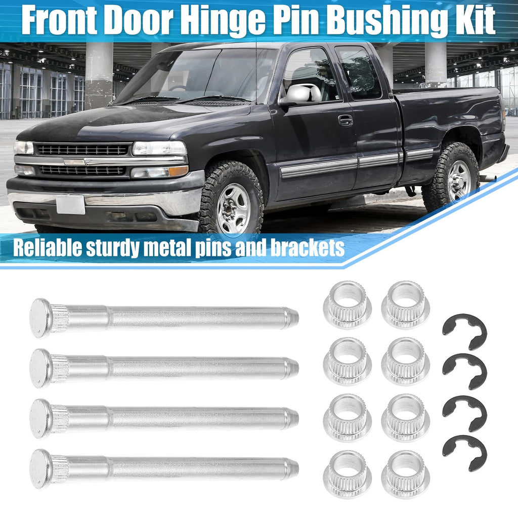 Door Hinge Pin and Bushing Repair Kit for Chevy S10 Pickup (1995–2004)