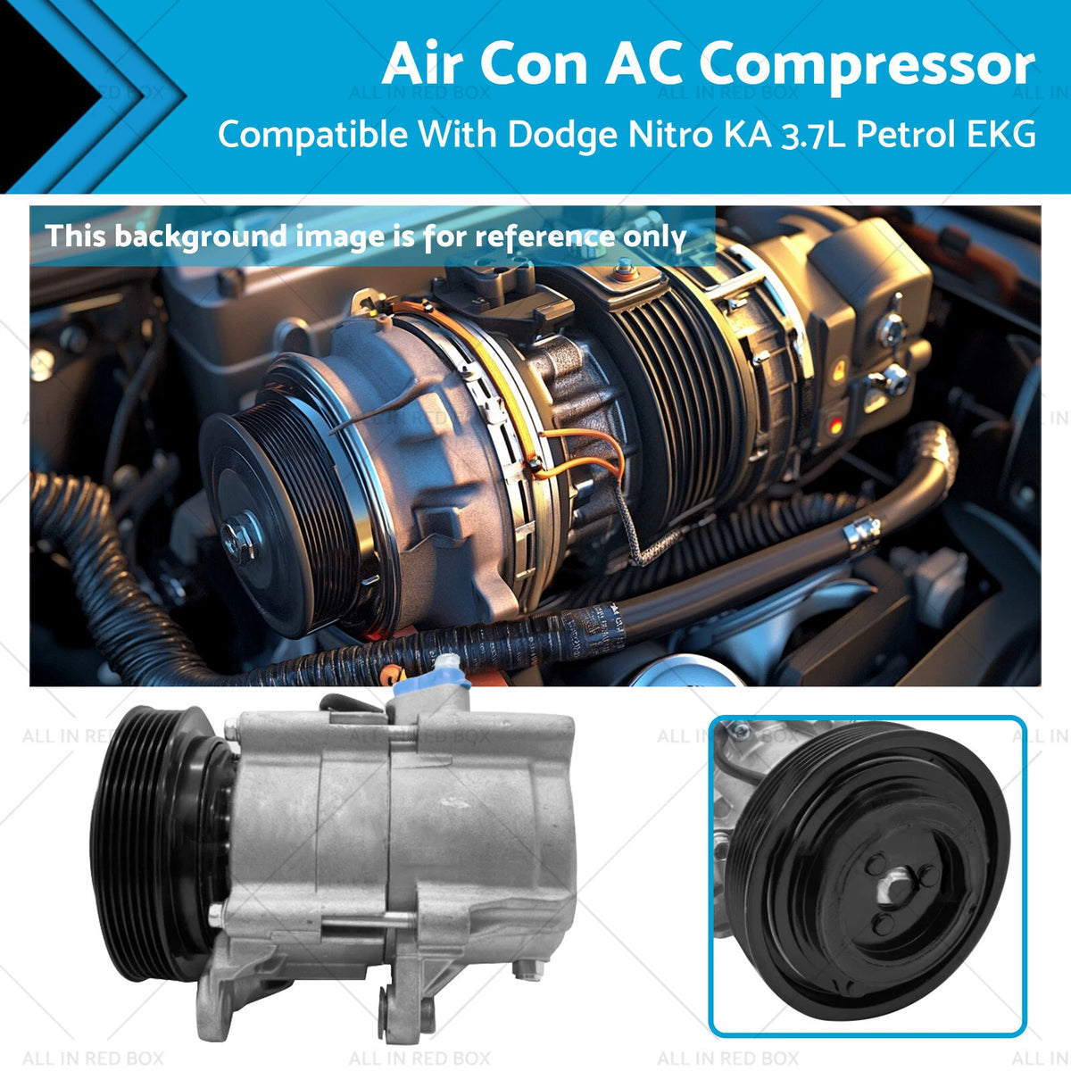 AC Compressor for Dodge Nitro (2007–2011) EKG