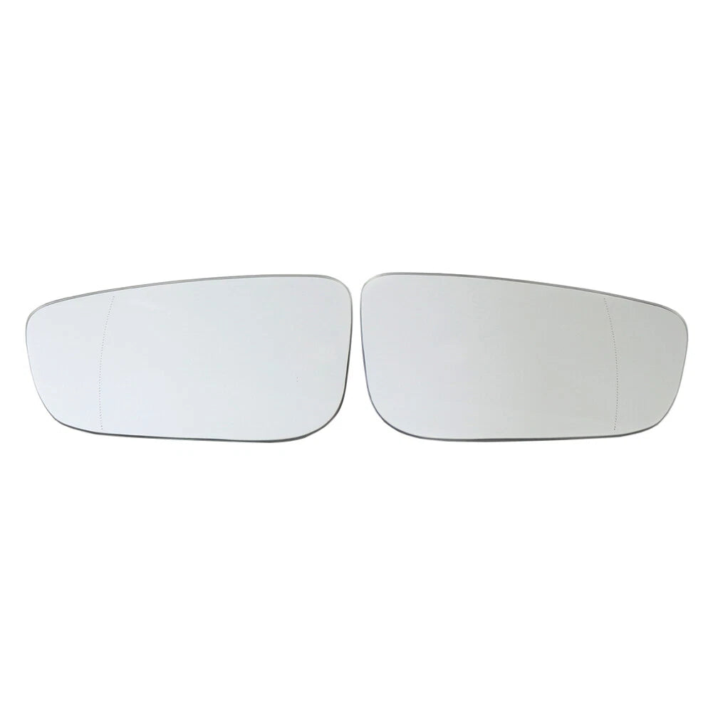 Pair Rearview Mirror Lens for BMW 3 5 6 7 8 Series