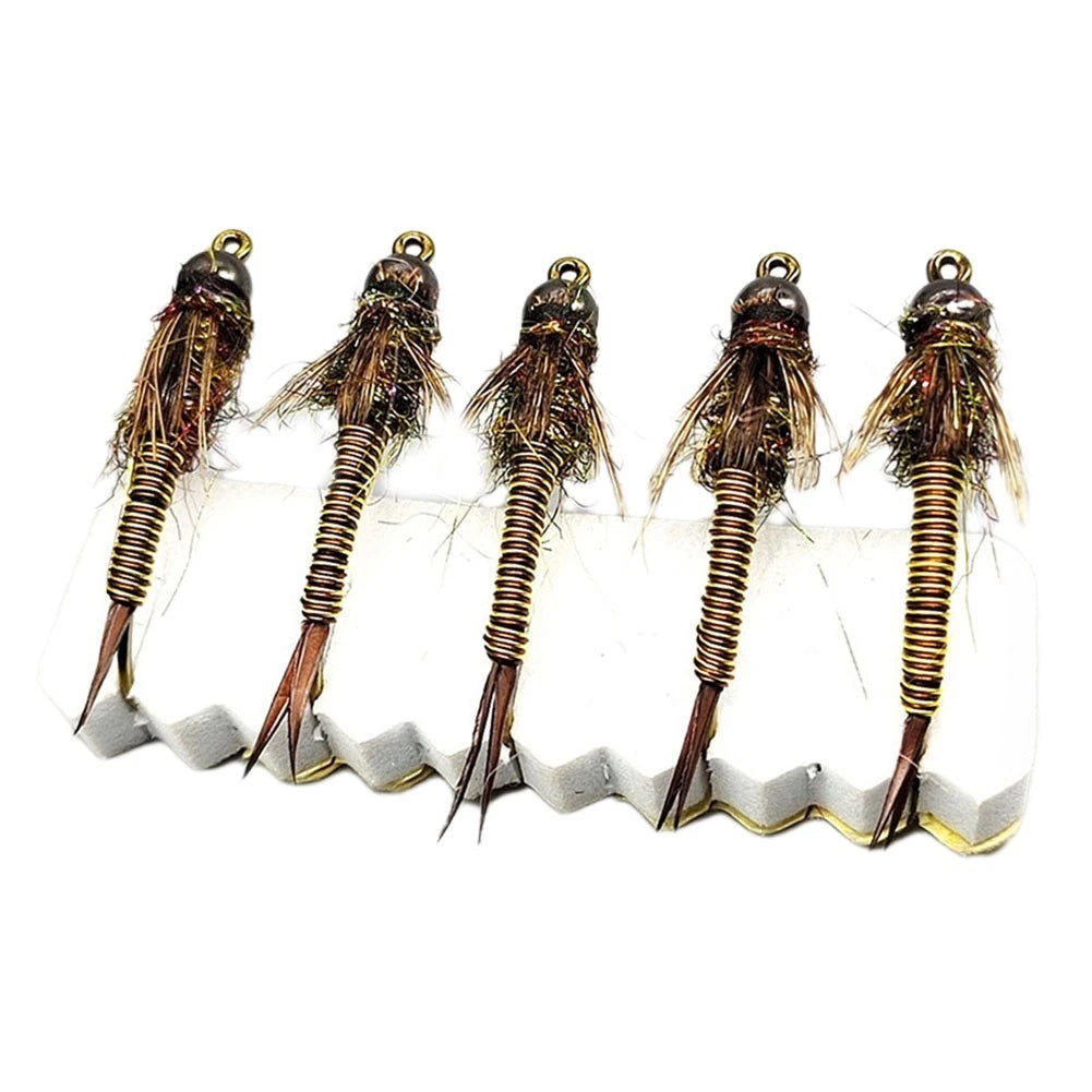 Stonefly Nymph Tungsten Bead Head Lure for Trout Bass Grayling