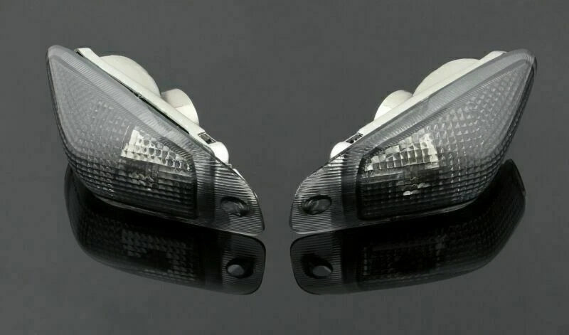 Front Turn Signal Lens for Kawasaki ZZR400 ZZR600 ZX600E (1994–2004) Smoke T9