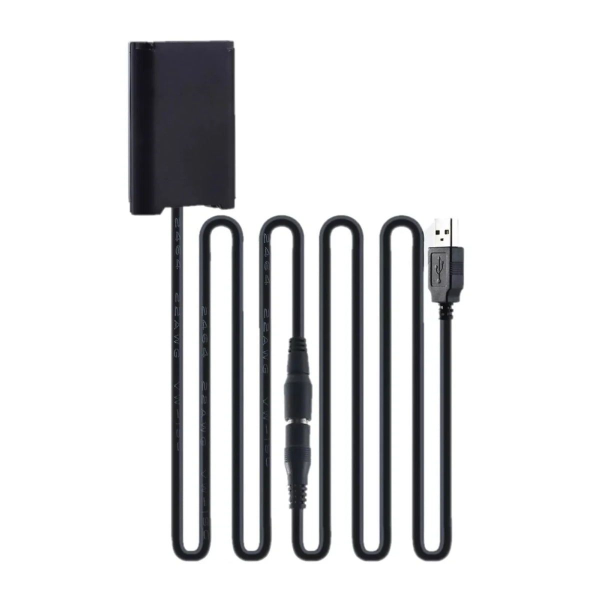 Dummy Battery DC-Coupler Adapter for Sony RX100 (2012–2017)