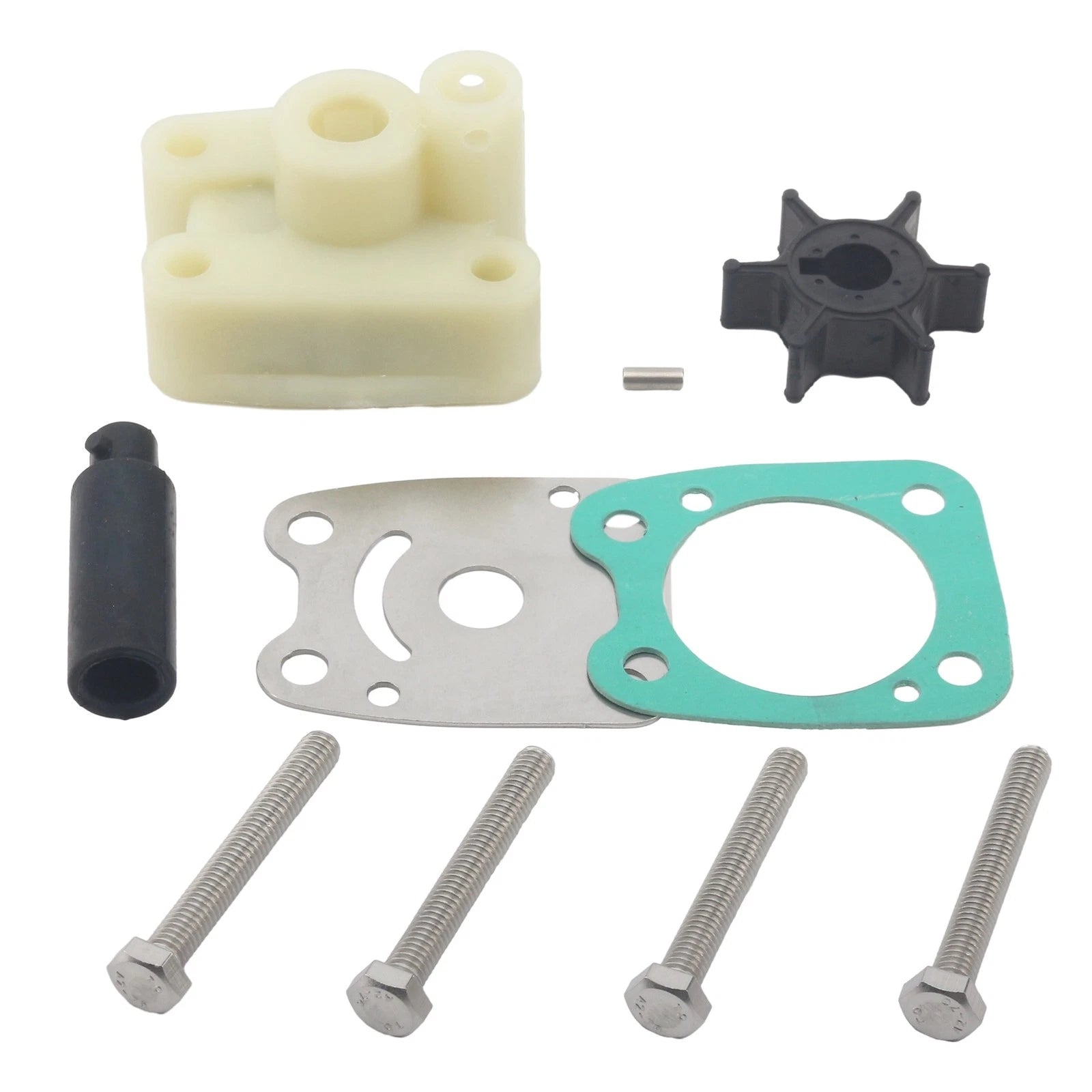 Water Pump Kit for Yamaha Mariner 4HP 5HP (R.O. 6E0-W0078-A2-00, 96325T)