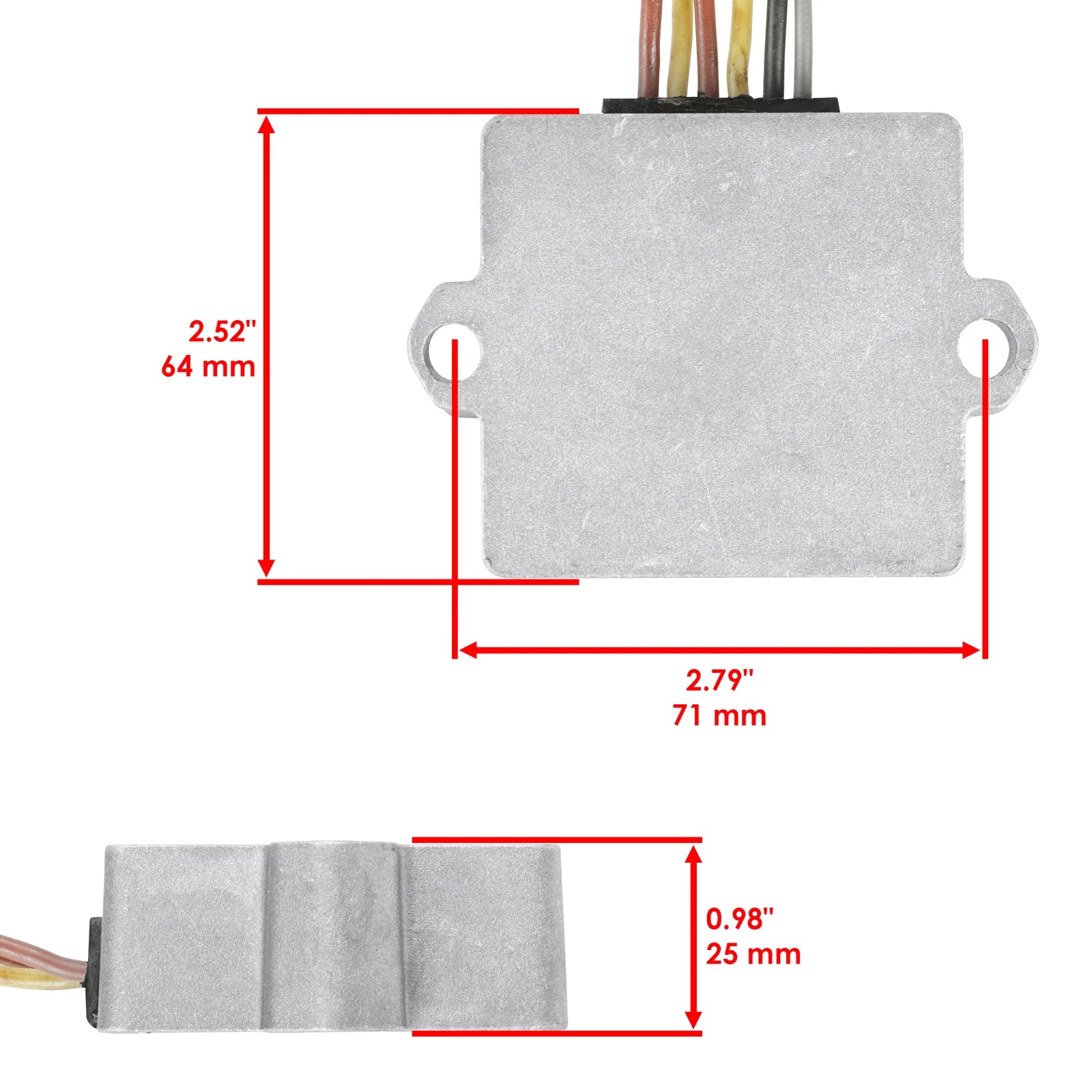 Voltage Regulator Rectifier for Mercury Marine 60HP 4-Stroke (2001–2003)
