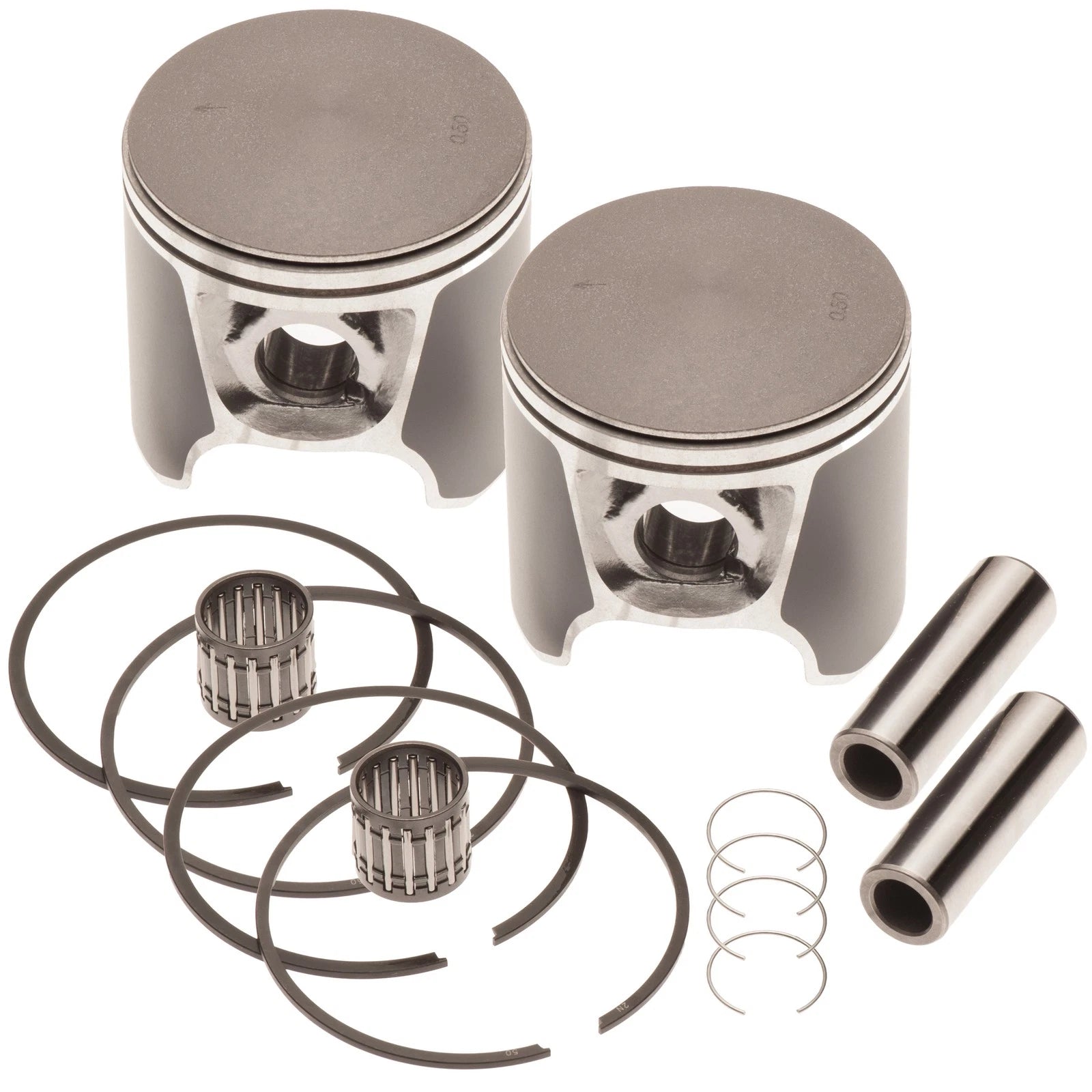 Dual Piston Kit for SeaDoo 717 720 GS GSI GTI HX SPX SPI (1994–2002) .50MM Over 82.50MM