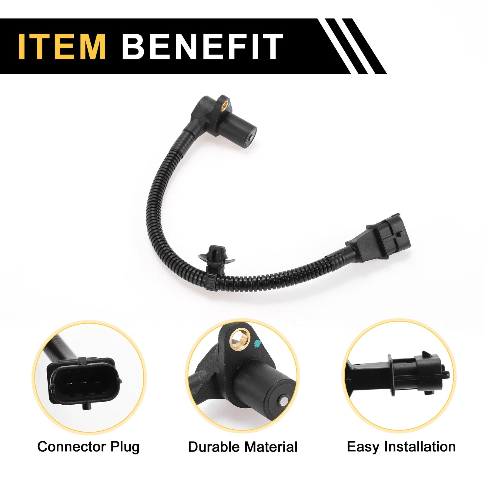 Crankshaft Position Sensor OEM Replacement for Hyundai H100 (2010–2010)