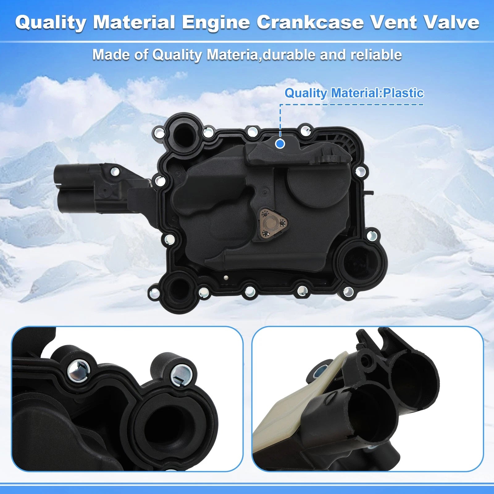 Engine Crankcase Vent Valve Oil Separator for Audi Q5 (2013–2017)