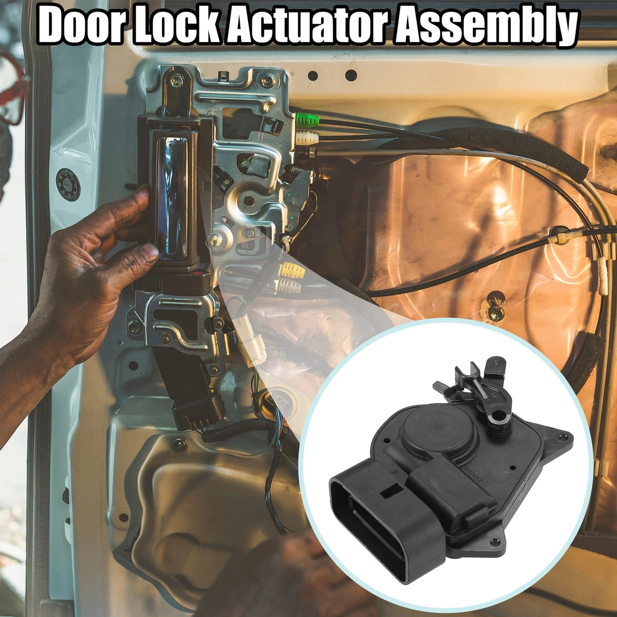 Front Right Door Latch Actuator for Toyota RAV4 (2000–2005) No. 6911042120