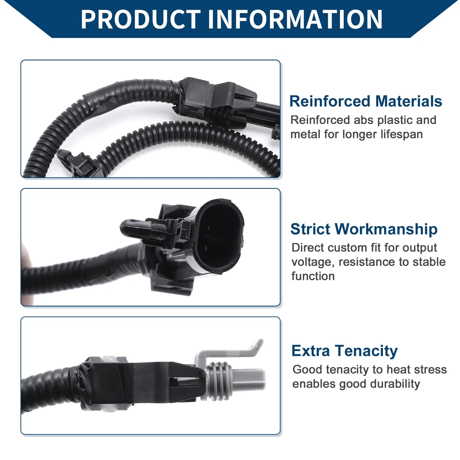 ABS Wheel Speed Sensor Front Left for Chevrolet Venture (2001–2003)