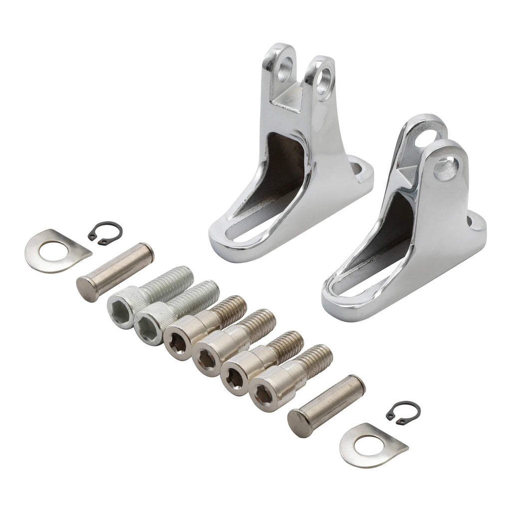 Chrome Passenger Footpeg Peg for Harley Touring Models (1993–2025)