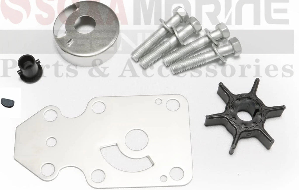 Water Pump Rebuild Kit for Yamaha Marine 9.9HP 15HP (18-3412, 63V-W0078-02)