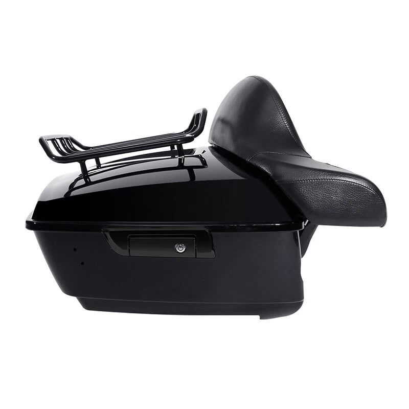 Trunk Backrest Pad Mount Rack for Harley Electra Glide (2014–2026)