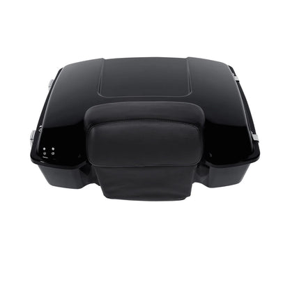 Chopped Trunk Backrest Mount Rack for Harley Touring (1997–2008)