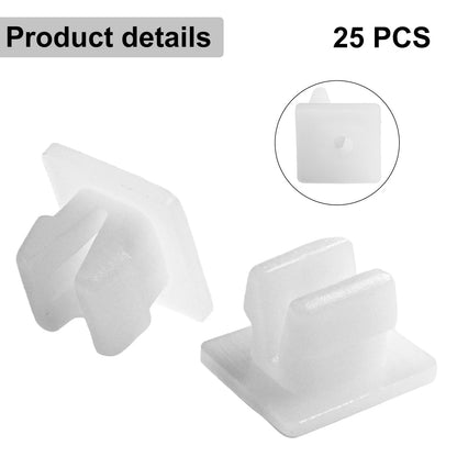 25pcs Front Bumper Support Screw Nut Grommet for Toyota Nylon Material